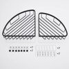 GORDEE [2 Pack] Corner Shower Caddy Shelf Organizer, Stainless Steel