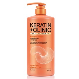 Elastine Keratin Clinic Protein High-Nutrition Mildly Acidic Treatment Sweet Floral Fragrance, 1 Piece, 950ml / 엘라스틴 케라틴 클리닉 단백질 고영양 약산성 트리트먼트 스위트 플로럴 향, 1개, 950ml