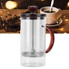 Coffee Press Pot 400ml High Borosilicate Glass Coffee Brewer Maker