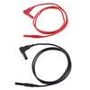 5 Set Banana Plug Test Lead 4mm Right Angle Straight