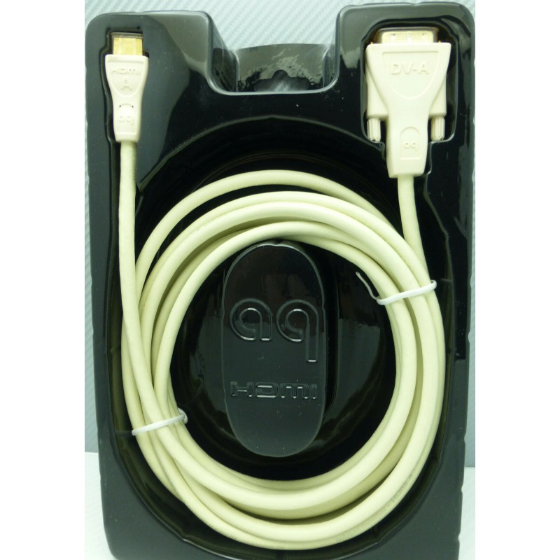 Audioquest HDMI-A HDMI to DVI-D multimedia video cable 4.5 meters
