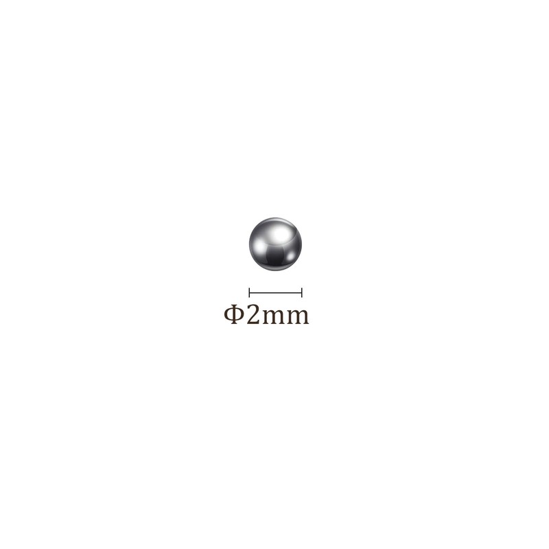 Kozelo 10000pz Precisione Sfere - [2mm] Acciaio al Carbonio per