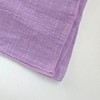 Generic Lavender Mauve Purple 100% Linen Cloth Cotton Square Napkins,