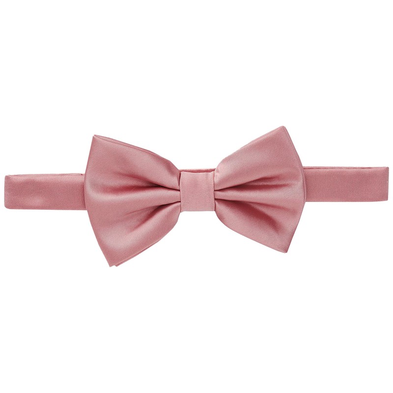 DonDon Men's Handmade Silk Look Bow Tie 12 x 6
