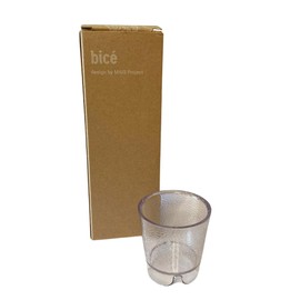bicé BiceCrystal Drinking Cups, Dishwasher Safe, Unbreakable, Environment-Friendly | 100% Recyclable Drinking Glass | Sustainable Tumbler, Made in Italy, 40cl, Transparent (3cl (1.01 fl oz))