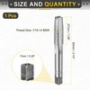sourcing map Hand Taper Tap 7/16-14 BSW 2B Thread Taper