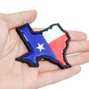 1Pc Texas Flag in Shape of Texas State Edition Emblem