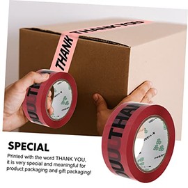 Cinta De Sellado Decorativa Rosa Para Embalaje De Adhesiva Resistente Para Productos De Agradecimiento