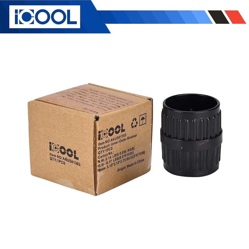 ICOOL Inner-Outer Pipe Reamer/Tube Deburring Tool 3/16 to 1-5/8 inch