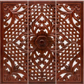 Christmas Wall Decorations, Master Bedroom Décor, Livingroom Décor, Wall decoration Living room, Small Wall Décor Bedroom, Decorative Wall Panels, Wooden Wall Art Décor - 36x12 Inch Burnt Set of 3