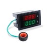 KETOTEK Digital Ammeter Voltmeter AC 80V-300V 100A, 2in1 Multimeter Panel