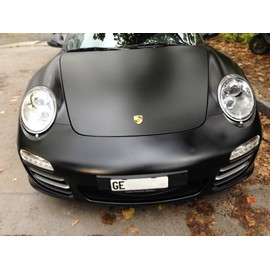 Black Matte 60 Inch x 15ft Car Wrap Vinyl Roll for Medium Sized Applications