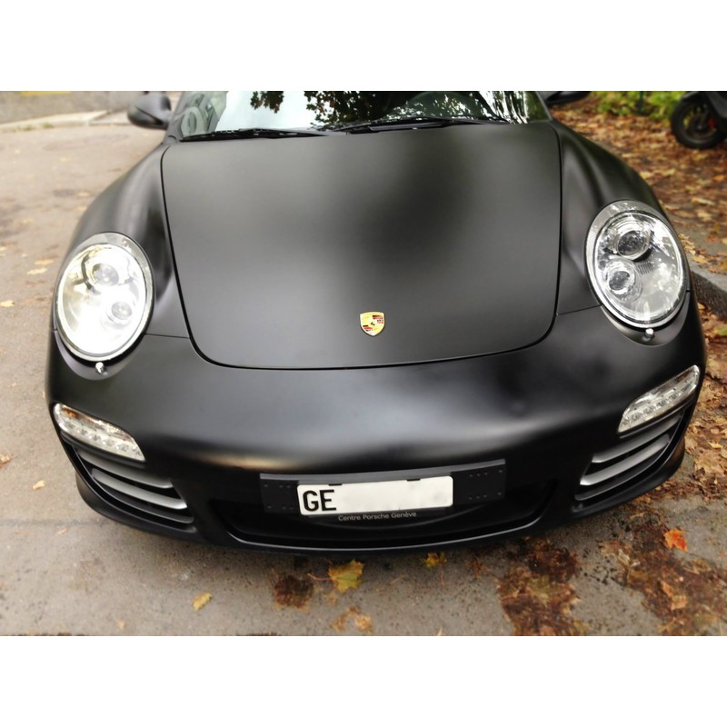 Black Matte 60 Inch x 15ft Car Wrap Vinyl Roll