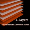 Silicone CAC Charge Air Cooler Hump Hose Boot Set 3"