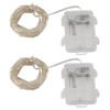 2pcs String Lights Remote Control LED Fairy Lights 16 Colors
