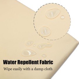 Heavyoff Patio Seat Cushion Cover Replacement, Waterproof Outdoor Cushion Covers for Patio Furniture Anti-Slip Seat Slicovers for Garden Wicker Chair, 4 Pack, 18"x18"x4", Pink