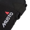 Musto 2018 Essential Sailing Long Finger Gloves in Black -