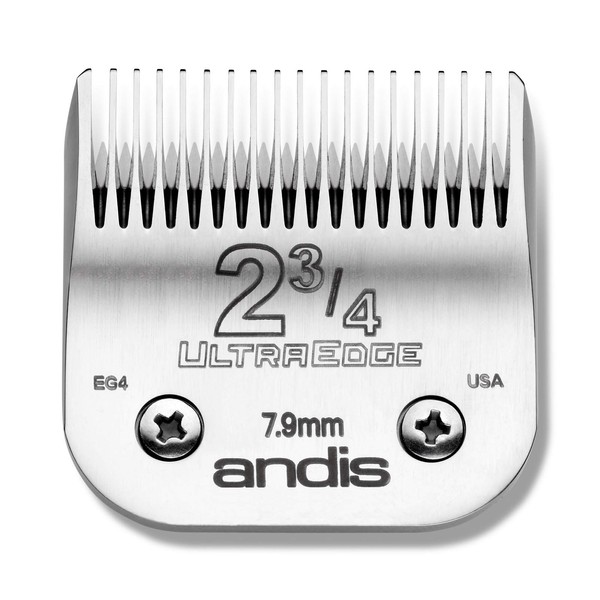 Andis 63165 UltraEdge Carbon-Infused Steel Clipper Blade, Size 2-3/4, 5/16-Inch Cut Length