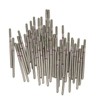 50Pcs Nail Drill Bits Emery Rotatable High Strength Replacement Nail