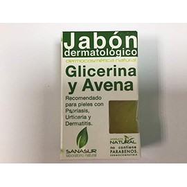 Sanasur Jabón Dermatológico Glicerina Avena Antiimperfecciones - 100 g