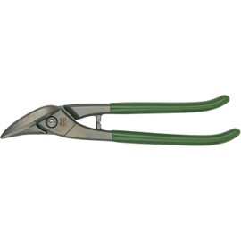Bessey D116-280 Right Hand Shape and Straight Cutting Snips, Blue/Grey