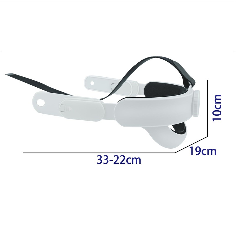 LICHIFIT Head Strap for Meta Quest 3 VR Headset, Adjustable