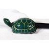 Hand Painted Green Turtle Letter Opener