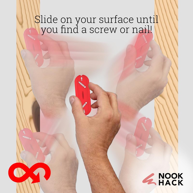 Magnetic Stud Finder [New Packaging] Find Wall Studs Fast &