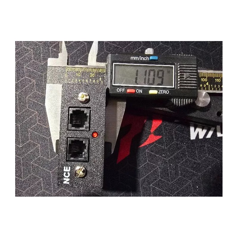 NCE 3D printed Micro stand alone Power Cab box with