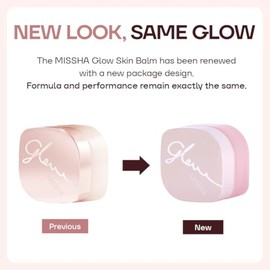 MISSHA Glow Skin Balm 1.69 fl oz/ 1.7 fl oz imprimación 4 en 1, crema hidratante, paquete matutino, crema luminizante para un brillo natural impecable