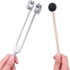 128 Hz Weighted Tuning Fork Medical-Grade Tuning Forks for Healing-Professional