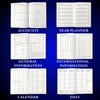 ZYBUX - 2025 Appointment Diary A4 Day A Page with