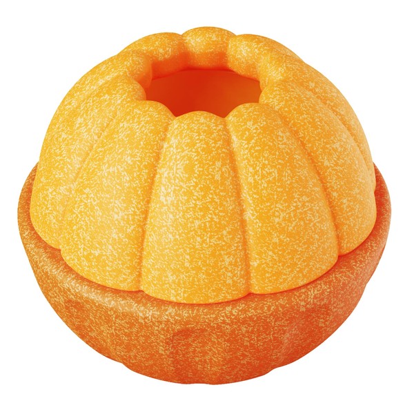 Yoonnie Room Orange Dog Chew Toy - Slow Feeder Puzzle