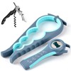 Multi-Function Jar, Bottle & Wine Opener Set – 4-in-1 Jar