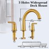Roman Bathtub Faucet, Wintap Bath Tub Faucet Set Widespread 2