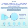 Flovy Foam Earplugs in (Blue) - 2 Soft Earplugs for