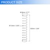 QUARKZMAN Pack of 2 Compression Springs, Stainless Steel Coil Springs,
