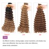 DSEKCAIN Ombre Double Drawn Bulk Human Hair for Braiding No