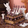 DoubleFill 50 Pcs Easter Mini Jesus Figurines in Bulk Little