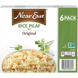 Near East 6 Packs Near East Rice Pilaf 6.9 oz. Box Quick Cooking Fast Spice Herbs Kosher