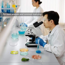 HONGECB Plastic Petri Dish, Pack of 30 Transparent Sterilised Petri Dishes, Bacterial Culture Bowl with Lid for Laboratory Culture Bacterial Yeast, Includes 5 Pipette Droppers