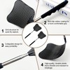 2-Pack Heavy Duty Telescopic Swatters – Durable Plastic Paddle with