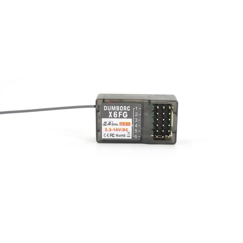 DUMBORC X6FG - Ricevitore a 6 canali con giroscopio per
