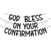 God Bless On Your Confirmation Banner, Blessing Confirmation, First Communion,