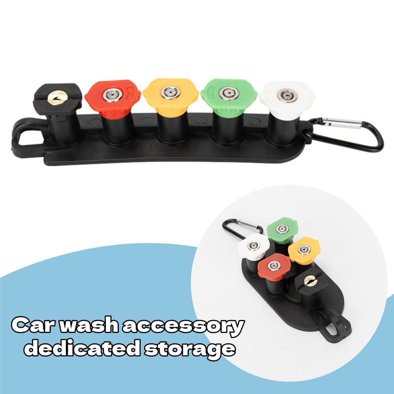 3Pcs Pressure Washer Nozzle Holder Compact Nozzle Tip Holder Spray