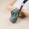 yigedan Jadeite Grade A Jade Good Luck and Prosperity Brave