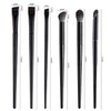 6 Pcs Makeup Brush Set Flat Eyebrow Brush Angled Eyeliner