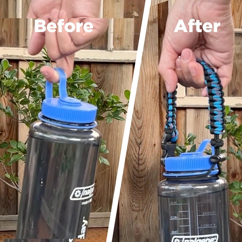 Gearproz Paracord Handle Compatible with Nalgene 32 oz, 48 oz