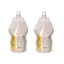 Nakano Glamorous Curl N Lotion Hard 13.5 fl oz (400 ml) (Set of 2) (For Refill) (Non-Rinsing Hair Treatment, Hair Styling)