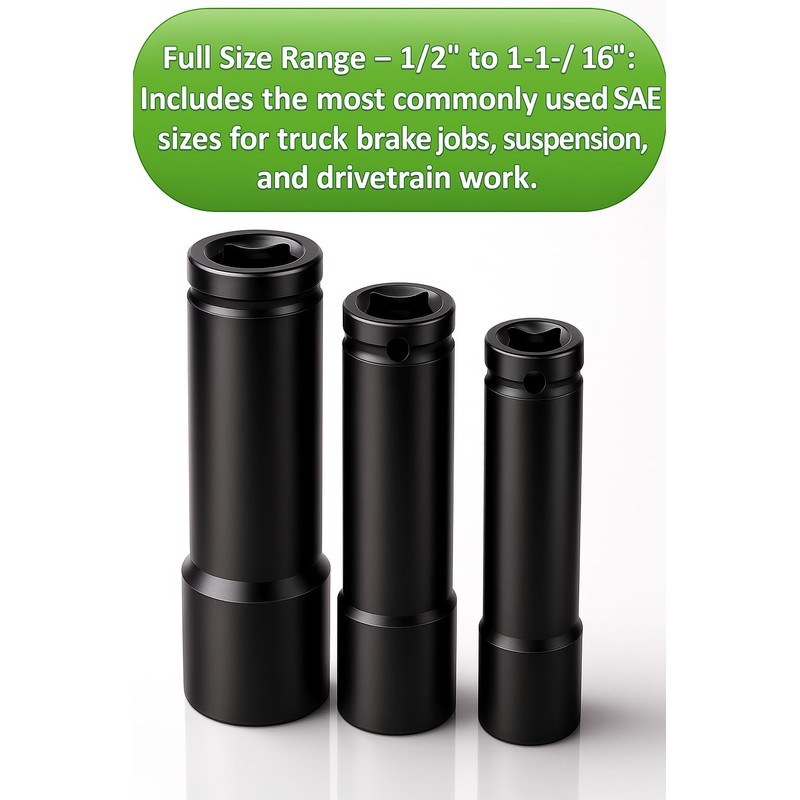 Deep Impact Socket for Truck Air Brake Cage Bolts –